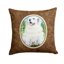 Load image into Gallery viewer, Great Pyrenees Throw Pillow - 14x14 Decorative Pillow – Art for Your Home &amp; Patio