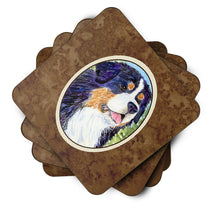 Load image into Gallery viewer, Bernese Mountain Dog Coasters - Set of 4 Lightweight Foam, Absorbent Drink Coasters