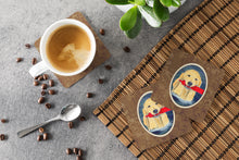 Load image into Gallery viewer, Golden Retriever Coasters - Set of 4 Lightweight Foam, Absorbent Drink Coasters