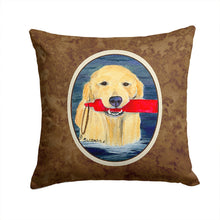 Load image into Gallery viewer, Golden Retriever Throw Pillow - 14x14 Decorative Pillow – Art for Your Home &amp; Patio