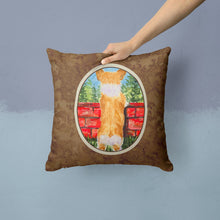 Load image into Gallery viewer, Corgi Throw Pillow - 14x14 Decorative Pillow – Art for Your Home &amp; Patio