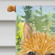 Load image into Gallery viewer, Norwich Terrier Flag Canvas House Size