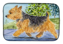 Load image into Gallery viewer, Norwich Terrier Dish Drying Mat – Absorbent, Artistic Kitchen Essentials SS8879DDM