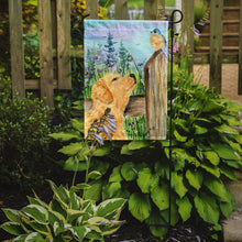 Load image into Gallery viewer, Golden Retriever Garden Flag - Outdoor Decorative Yard Flag