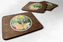 Load image into Gallery viewer, Golden Retriever Coasters - Set of 4 Lightweight Foam, Absorbent Drink Coasters