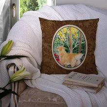 Load image into Gallery viewer, Golden Retriever Throw Pillow - 14x14 Decorative Pillow – Art for Your Home &amp; Patio