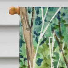 Load image into Gallery viewer, Golden Retriever Flag Canvas House Size