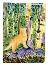Load image into Gallery viewer, Golden Retriever Flag Canvas House Size