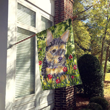 Load image into Gallery viewer, Norwich Terrier Flag Canvas House Size