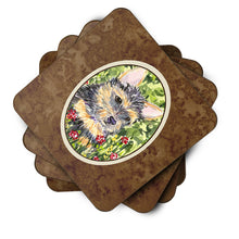 Load image into Gallery viewer, Norwich Terrier Coasters - Set of 4 Lightweight Foam, Absorbent Drink Coasters