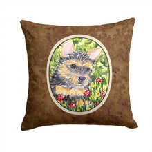 Load image into Gallery viewer, Norwich Terrier Throw Pillow - 14x14 Decorative Pillow – Art for Your Home &amp; Patio