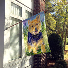 Load image into Gallery viewer, Norwich Terrier Flag Canvas House Size