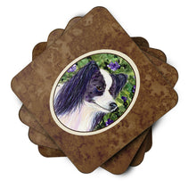 Load image into Gallery viewer, Papillon Coasters - Set of 4 Lightweight Foam, Absorbent Drink Coasters