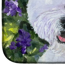 Load image into Gallery viewer, Bichon Frise Dish Drying Mat – Absorbent, Artistic Kitchen Essentials SS8897DDM