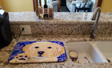 Load image into Gallery viewer, Golden Retriever Dish Drying Mat – Absorbent, Artistic Kitchen Essentials SS8903DDM