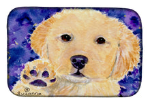Load image into Gallery viewer, Golden Retriever Dish Drying Mat – Absorbent, Artistic Kitchen Essentials SS8903DDM