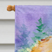 Load image into Gallery viewer, Golden Retriever Flag Canvas House Size