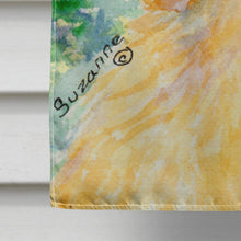 Load image into Gallery viewer, Golden Retriever Flag Canvas House Size