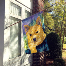 Load image into Gallery viewer, Norwich Terrier Flag Canvas House Size