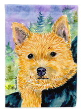 Load image into Gallery viewer, Norwich Terrier Flag Canvas House Size