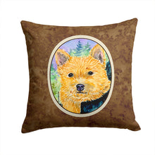 Load image into Gallery viewer, Norwich Terrier Throw Pillow - 14x14 Decorative Pillow – Art for Your Home &amp; Patio