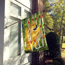 Load image into Gallery viewer, Golden Retriever Flag Canvas House Size
