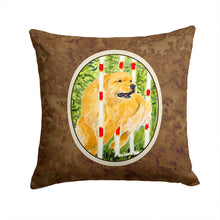 Load image into Gallery viewer, Golden Retriever Throw Pillow - 14x14 Decorative Pillow – Art for Your Home &amp; Patio