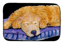 Load image into Gallery viewer, Golden Retriever Dish Drying Mat – Absorbent, Artistic Kitchen Essentials SS8909DDM