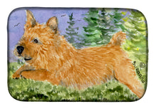 Load image into Gallery viewer, Norwich Terrier Dish Drying Mat – Absorbent, Artistic Kitchen Essentials SS8910DDM
