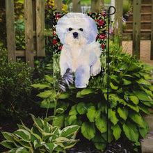 Load image into Gallery viewer, Bichon Frise Garden Flag - Outdoor Decorative Yard Flag