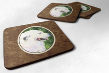 Load image into Gallery viewer, Great Pyrenees Coasters - Set of 4 Lightweight Foam, Absorbent Drink Coasters