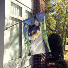 Load image into Gallery viewer, Fox Terrier Flag Canvas House Size