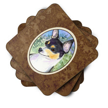 Load image into Gallery viewer, Fox Terrier Coasters - Set of 4 Lightweight Foam, Absorbent Drink Coasters