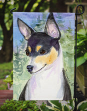 Load image into Gallery viewer, Rat Terrier Garden Flag - Outdoor Decorative Yard Flag