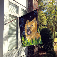 Load image into Gallery viewer, Cairn Terrier Flag Canvas House Size
