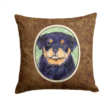 Load image into Gallery viewer, Rottweiler Throw Pillow - 14x14 Decorative Pillow – Art for Your Home &amp; Patio