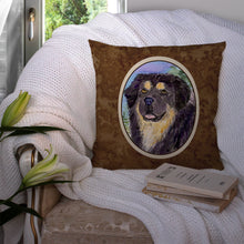 Load image into Gallery viewer, Tibetan Mastiff Throw Pillow - 14x14 Decorative Pillow – Art for Your Home &amp; Patio