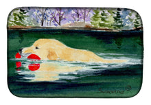 Load image into Gallery viewer, Golden Retriever Dish Drying Mat – Absorbent, Artistic Kitchen Essentials SS8935DDM