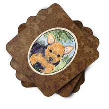 Load image into Gallery viewer, Norwich Terrier Coasters - Set of 4 Lightweight Foam, Absorbent Drink Coasters