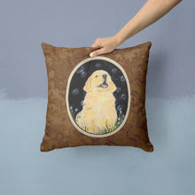 Load image into Gallery viewer, Golden Retriever Throw Pillow - 14x14 Decorative Pillow – Art for Your Home &amp; Patio