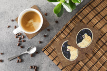 Load image into Gallery viewer, Golden Retriever Coasters - Set of 4 Lightweight Foam, Absorbent Drink Coasters