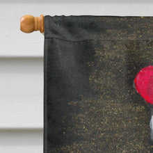Load image into Gallery viewer, Bichon Frise Flag Canvas House Size