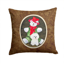 Load image into Gallery viewer, Bichon Frise Throw Pillow - 14x14 Decorative Pillow – Art for Your Home &amp; Patio