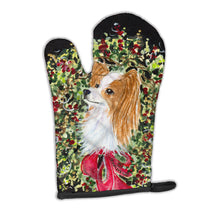 Load image into Gallery viewer, Christmas Wreath Papillon Oven Mitt SS8953OVMT