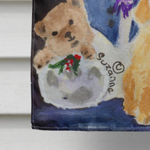 Load image into Gallery viewer, Golden Retriever Flag Canvas House Size