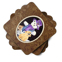 Load image into Gallery viewer, Golden Retriever Coasters - Set of 4 Lightweight Foam, Absorbent Drink Coasters