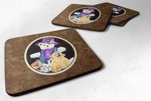 Load image into Gallery viewer, Golden Retriever Coasters - Set of 4 Lightweight Foam, Absorbent Drink Coasters