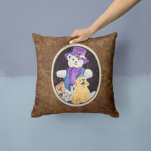 Load image into Gallery viewer, Golden Retriever Throw Pillow - 14x14 Decorative Pillow – Art for Your Home &amp; Patio