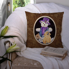 Load image into Gallery viewer, Golden Retriever Throw Pillow - 14x14 Decorative Pillow – Art for Your Home &amp; Patio