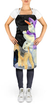 Load image into Gallery viewer, Snowman with Lakeland Terrier Apron – Artist-Designed Kitchen, BBQ &amp; Craft Apron